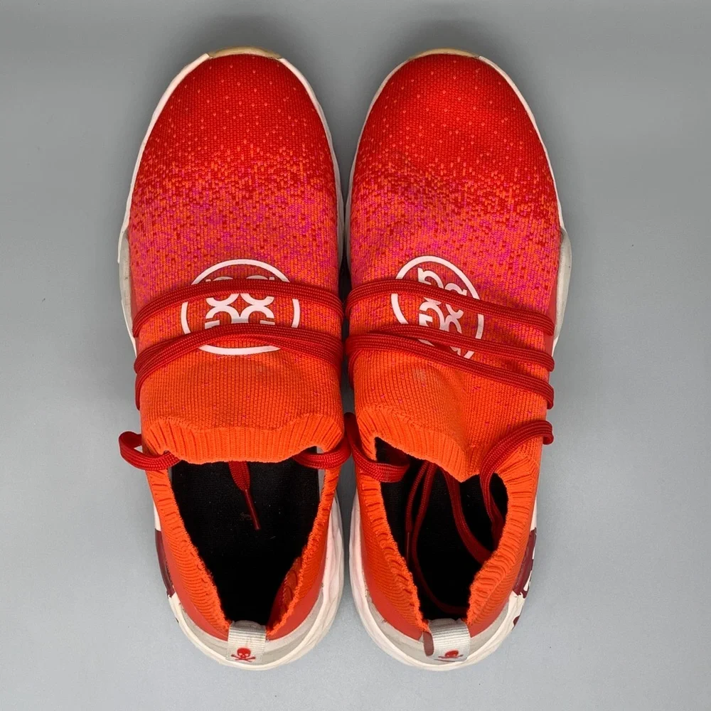 G/Fore Skull Knit Cay Spikeless Golf Shoes Red G4MS20EF24‎ Men’s Sz 11.5